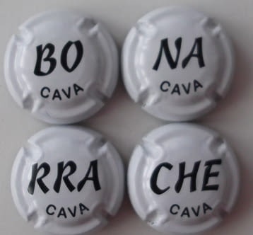 BONARRACHE JUEGO 4 PLACAS V. 16605 A 16608