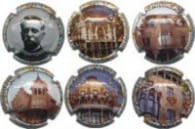 FRIGULS JUEGO 6 PLACAS V. 17551 A 17556