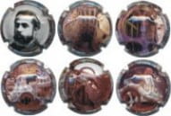 MASIA EL SOT JUEGO 6 PLACAS V. 17545 A 17550