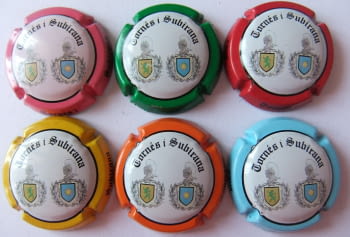 TORNES I SUBIRANA JUEGO 6 PLACAS V. 13310 A 13315