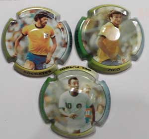 LEMBEY JUEGO 3 PLACAS V. 23855-6-7 (FUTBOL - BRASIL)