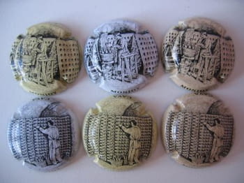 MONJOY JUEGO 6 PLACAS V. 2585 A 2590