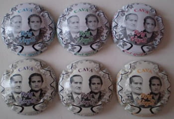 ROIG VIRGILI JUEGO 6 PLACAS 7339-40-41 7380-81-82