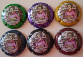 FRIGULS JUEGO 6 PLACAS V. 5398-5400-01-02-03-05