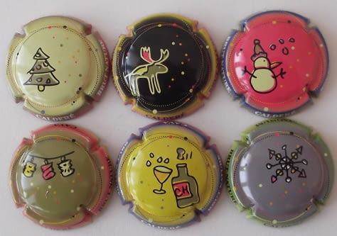 CALDERE JUEGO 6 PLACAS V. 23715 A 23720