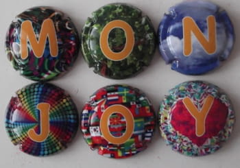 MONJOY JUEGO DE 6 PLACAS V. 31338 A 31343