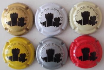 JUEGO DE 6 PIRULAS SERIES X. 53300 A 53305