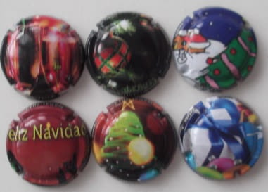 OLIVELLA I BONET JUEGO 6 PLACAS V. 30300 A 30305