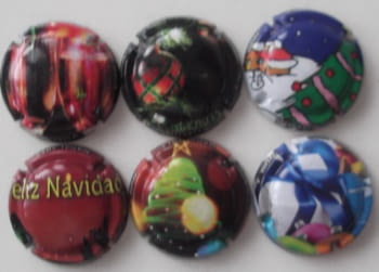 OLIVELLA I BONET JUEGO 6 PLACAS V. 30300 A 30305