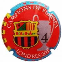 PIRULA CONMEMORATIVES X. 85709 PENYA BLAUGRANA BAGA