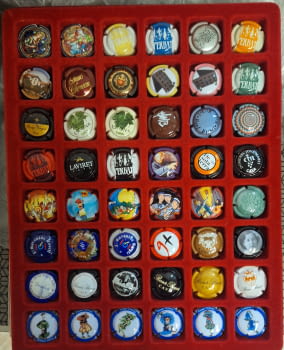 LOTE DE 48 PLACAS DE CAVA IDEAL CAMBIOS 2 (0.10 UNIDAD)