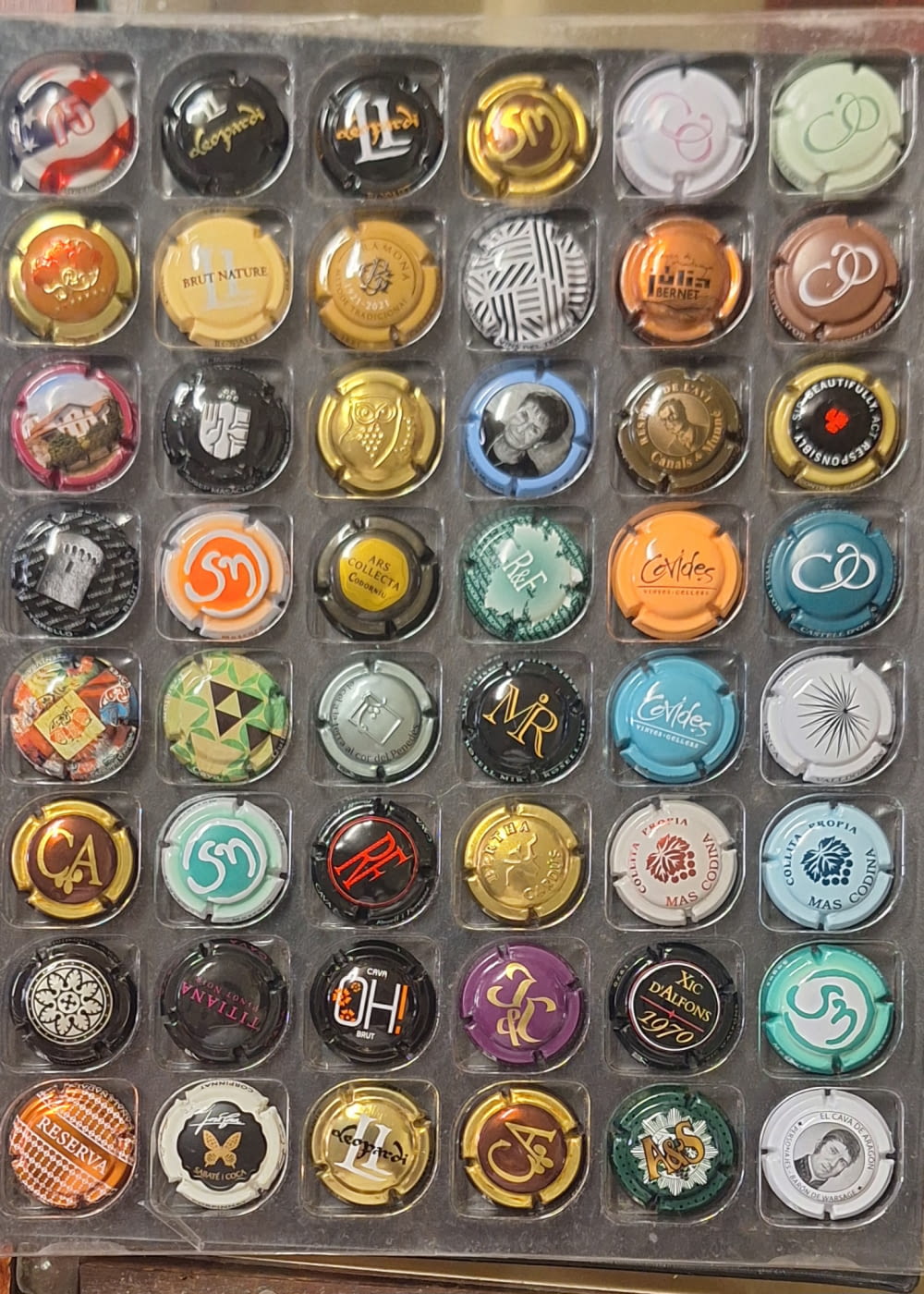 LOTE DE 48 PLACAS DE CAVA IDEAL CAMBIOS 3 (0.10 UNIDAD)