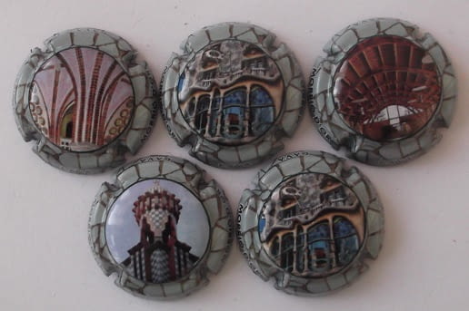 MORRIO D'OR JUEGO 5 PLACAS X. 129233 A 129237