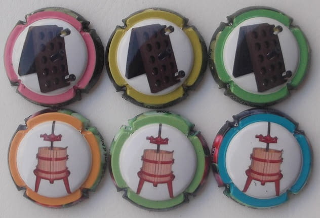 MARIA OLIVER PORTI JUEGO 6 PLACAS X. 137283 A 137288