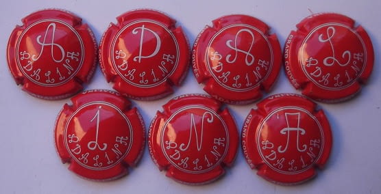 ADALINA JUEGO 7 PLACAS X. 56446 A 77260