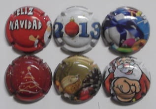OLIVELLA I BONET JUEGO 6 PLACAS V. 30306 A 30311
