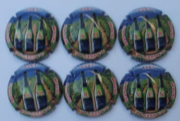 RAVENTOS SOLER JUEGO 6 PLACAS X. 119840-2-4-6-8-52