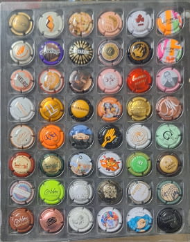 LOTE DE 48 PLACAS DE CAVA IDEAL CAMBIOS 6 (0.10 UNIDAD)