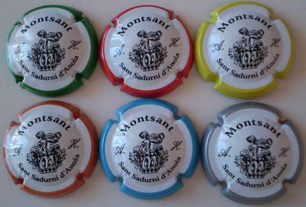 MONTSANT JUEGO 6 PLACAS V. 10072 A 10077