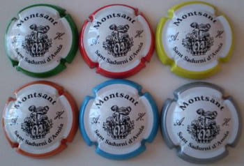 MONTSANT JUEGO 6 PLACAS V. 10072 A 10077