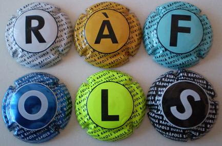 RAFOLS SURIA JUEGO 6 PLACAS V. 8415 A 8420