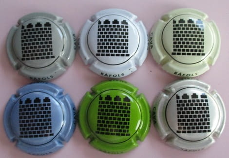 RAFOLS SURIA JUEGO 6 PLACAS X. 142077 A 142082