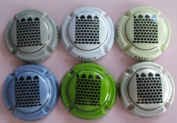 RAFOLS SURIA JUEGO 6 PLACAS X. 142077 A 142082
