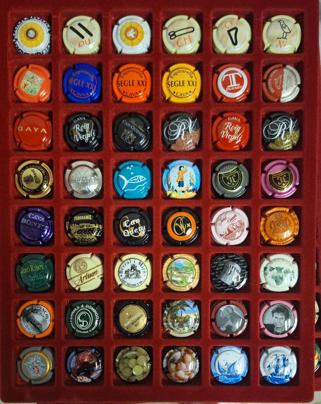 LOTE DE 48 PLACAS DE CAVA IDEAL CAMBIOS 7 (0.10 UNIDAD)