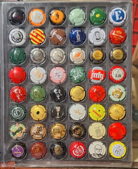 LOTE DE 48 PLACAS DE CAVA IDEAL CAMBIOS 7 (0.10 UNIDAD)