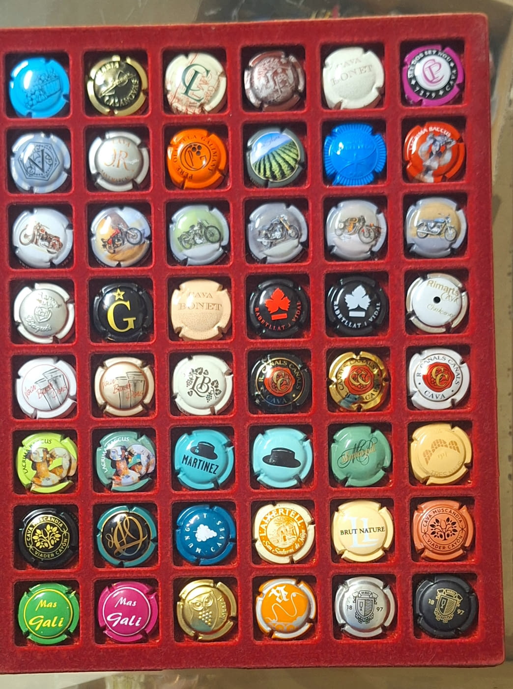 LOTE DE 48 PLACAS DE CAVA IDEAL CAMBIOS 7 (0.10 UNIDAD)