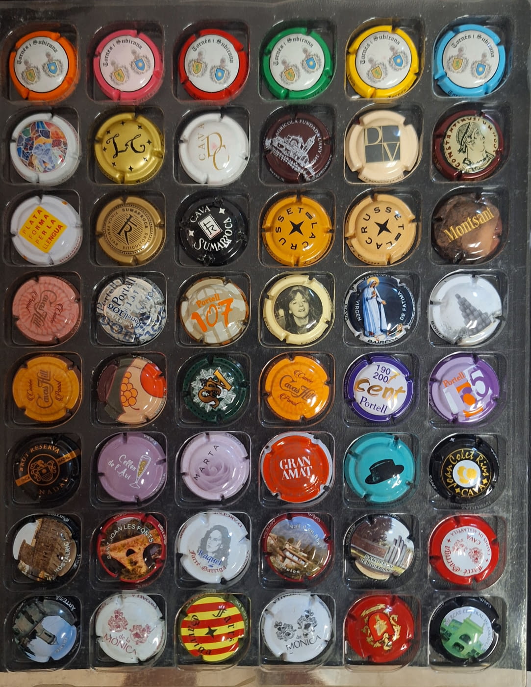 LOTE DE 48 PLACAS DE CAVA IDEAL CAMBIOS 8 (0.10 UNIDAD)