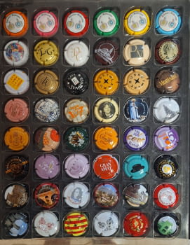 LOTE DE 48 PLACAS DE CAVA IDEAL CAMBIOS 8 (0.10 UNIDAD)