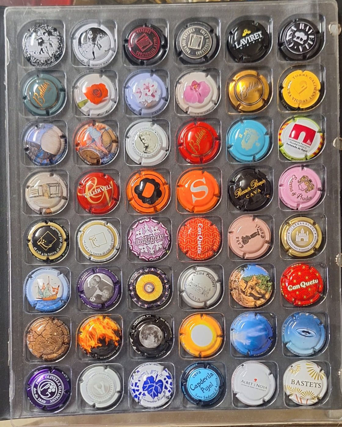 LOTE DE 48 PLACAS DE CAVA IDEAL CAMBIOS 11 (0.10 UNIDAD)