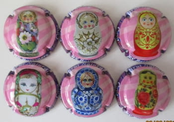 BASTONERS JUEGO 6 PLACAS X. 106499-500-501-502-503-107360