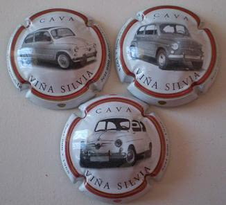 VIÑA SILVIA JUEGO 3 PLACAS V. 8510-1-2