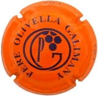 PERE OLIVELLA GALIMANY V. 5878 X. 10335 (LLETRES BLAVES)