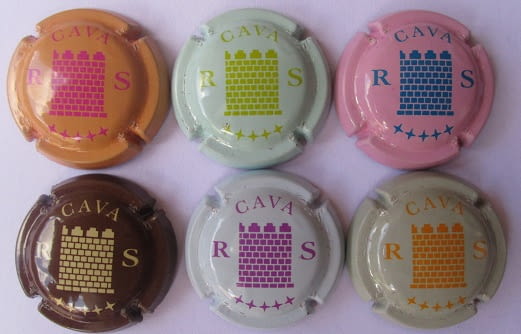 RAFOLS SURIA JOC 6 PLAQUES X. 156734 A 156739