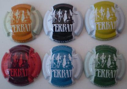 PERBAT JUEGO 6 PLACAS V. 5862 A 5867