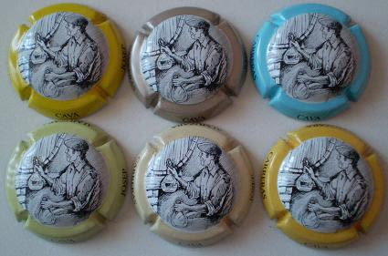 ALMUZARA CARRERAS JUEGO 6 PLACAS V. 5365 A 5370