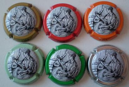 ALMUZARA CARRERAS JUEGO 6 PLACAS V. 7625 A 7630