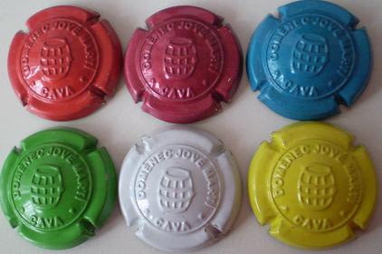 DOMENEC JOVE MARTI JUEGO 6 PLACAS V. 6884 A 6890
