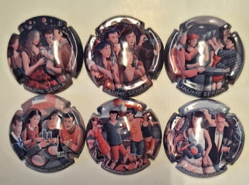 JAUME SERRA JUEJO 6 PLACAS X. 155005 A 155008