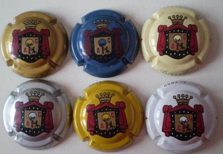 ARISCONDEL JUEGO 6 PLACAS 1763 A 1768