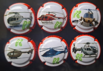 BASTONERS JUEGO 6 PLACAS X. 150359 A 150365