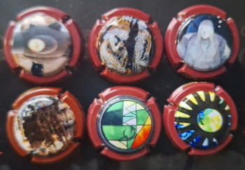 BASTONERS JUEGO 6 PLACAS X. 154660 A 154665