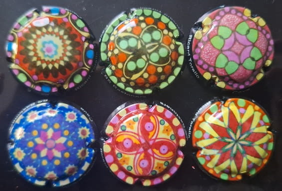 BASTONERS JUEGO 6 PLACAS X. 184079  184084