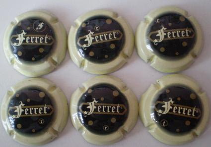 FERRET JUEGO 6 PLACAS V. 6249 A 6254