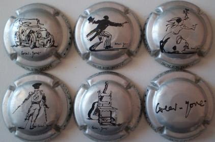 SOLER JOVE JUEGO 6 PLACAS V. 5058 A 5063