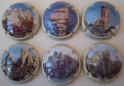 MARIA OLIVER PORTI JUEGO 6 PLACAS V. 7680 A 7685