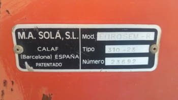 sembradora SOLÀ - 2